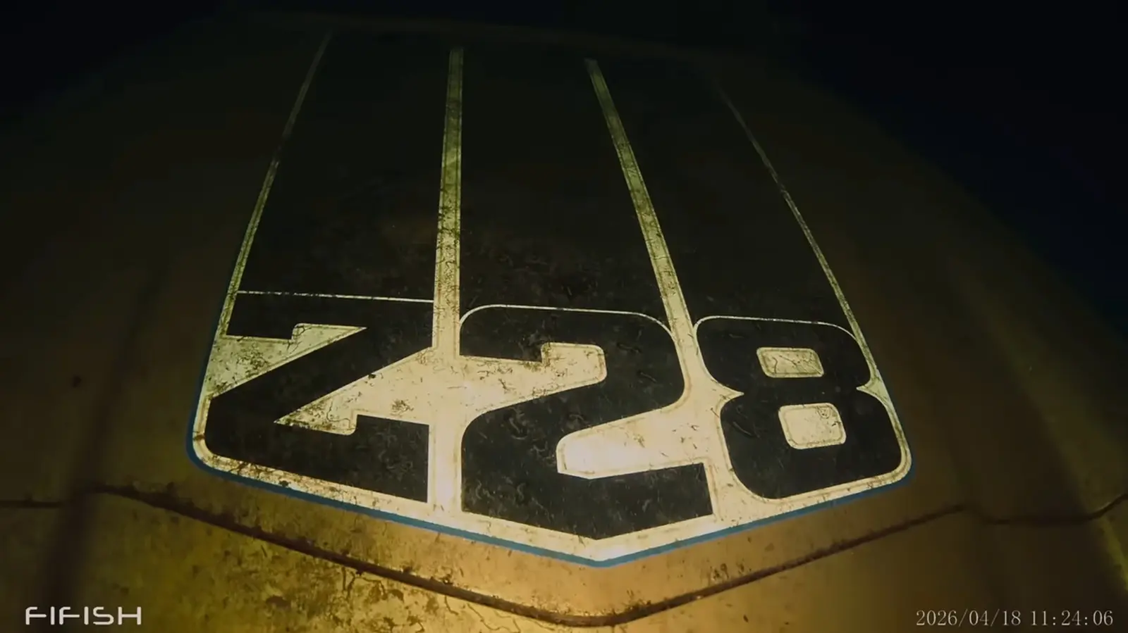 Someone Stumbled Upon A Sunken Camaro Z28 Thanks To This Underwater Drone