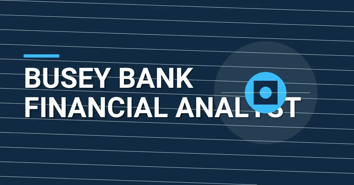 Busey Bank Financial Analyst