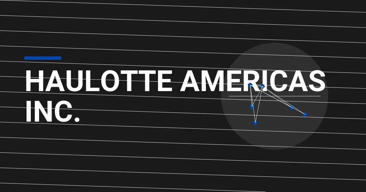 Haulotte Americas Inc.